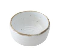 Asayu Japan Ciotola per Matcha Chawan in Ceramica Giapponese, Shirotsuchi | per la cerimonia del tè, da usare con il frustino chasen, fatta in Giappone, idea regalo