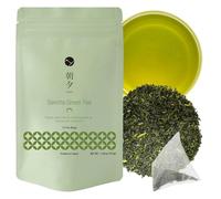 Asayu Japan Sencha Tè Verde Giapponese 15 Bustine - Tè Verde al Vapore 100% Prodotto in Giappone 2,5 g x 15 bustine per Energia Mattutina (Tè Verde Sencha)