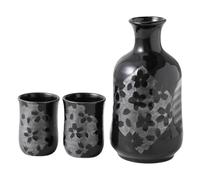 Asayu Japan Tazze per Sake Sakura - Tazza in Ceramica Giapponese per Sake (Set Sakura)