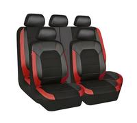 ASBHFC Coprisedili Auto per Chery Omoda 5 (2022-2025 2026), Design Sportivo in Similpelle Impermeabile Protettivi, Fodere per Sedili Anteriori e Posteriori per Auto,5 Piece Set