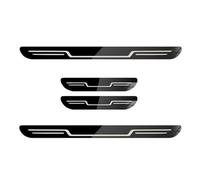 ASBHFC Set da 4 Battitacco per Auto per V-W T-ROC (2020-2025 2026), Stile Acciaio Inossidabile, Protezione AntiGraffio Adesiva per Porte Anteriori e Posteriori, Protezione battitacco,B