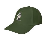 asbwuo Berretto da Baseball Casual Bear I Love California, Divertente Cappello da Golf Regolabile per papà, per Correre e praticare Sport all'Aria Aperta