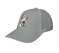 asbwuo Berretto da Baseball Casual Drunk Rabbit, Divertente Cappello da Golf Regolabile, per papà, per Correre e praticare Sport all'Aria Aperta