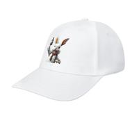 asbwuo Berretto da Baseball Casual Drunk Rabbit, Divertente Cappello da Golf Regolabile, per papà, per Correre e praticare Sport all'Aria Aperta