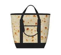 asbwuo Borsa termica per la spesa Burritos: grande, impermeabile e adatta agli alimenti, perfetta per trasportare la spesa, pranzi, picnic e consegne da asporto.