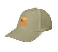 asbwuo Cappellino da Baseball Casual con Scritta I Love Chicken Nuggets, Divertente Cappello da Golf Regolabile per papà, per Correre e praticare Sport all'Aria Aperta