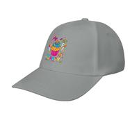 asbwuo Cappellino da Baseball Casual I Love Candy, Divertente Cappello da Golf Regolabile per papà, per Correre e praticare Sport all'Aria Aperta