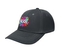 asbwuo Cappello da Baseball Tie-Dye per la Giornata di apprezzamento degli Infermieri, Regolabile, da Camionista, da Golf, per papà, per Uomo e Donna