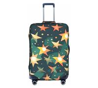 asbwuo Coprivaligia con motivo retrò Atomic Stars, coprivaligia da viaggio per bambini e adulti, adatto per valigie da 18 a 32 pollici