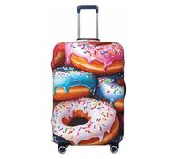 asbwuo Coprivaligia da viaggio elastico con stampa a ciam, antigraffio, adatto per bagagli da 18 a 32 pollici