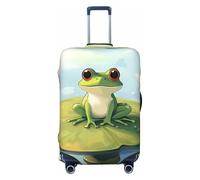 asbwuo Coprivaligia elastico da viaggio Lotus Frog, antigraffio, adatto per bagagli da 18 a 32 pollici