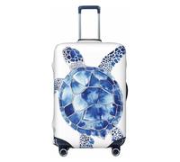 asbwuo Coprivaligia elastico da viaggio Sea Turtles, antigraffio, adatto per valigie da 18 a 32 pollici