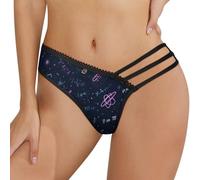 asbwuo Galaxy Matematica Equazione Geometria Scienza Tanga G String T Indietro Biancheria Intima Mutandine Bikini