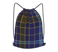 asbwuo Knox #2 Clan Family Tartan Outdoor Leisure Drawstring Backpack, Lightweight Waterproof Sports Bag For Men & Women - Gym, Yoga, Travel