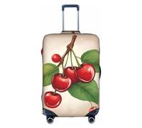 asbwuo Lovely Sweet Red Cherry 1 Coprivaligia Antigraffio Protettore per Bagagli da Viaggio, ValigiaInclusa