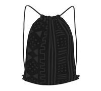 asbwuo Mud Print Style Outdoor Leisure Drawstring Backpack, Lightweight Waterproof Sports Bag For Men & Women - Gym, Yoga, Travel