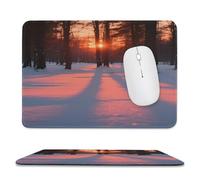 asbwuo Sous-main de bureau imperméable et résistant à l'usure, avec coutures anti-effilochage et dessous en caoutchouc antidérapant, idéal pour souris sans fil au bureau et à la maison.