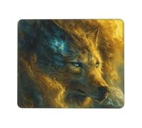 asbwuo Tappetino per mouse con motivo Nebulosa dei Celesti Occulti in gomma impermeabile antiscivolo con bordo cucito, 10 x 12 pollici