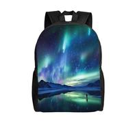 asbwuo Zaino per laptop Northern Lights per donna e uomo, zaino per università, borsa per computer da lavoro, borsa leggera per libri, borsa per insegnanti, zaino casual, borsa da viaggio, regalo