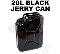 ASC 20LT Tanica Carburante Army Spec In Metallo Per Benzina Diesel Nero