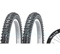 ASC Pneumatici Bici BMX Off Road 16 x 2.00 Tubolare Nero