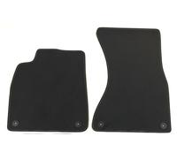 ASC tappetini auto anteriori 2pz AUDI A4 B9 2015-2024 VELLUTO GRIGIO SCURO