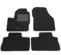 ASC Tappetini Auto Compatibili con Land Rover Freelander II Serie 2006-2014, Moquette, Bordo Antiscivolo, Battitacco in Gomma