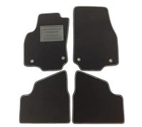 ASC Tappetini Auto Compatibili con Opel Astra H 2004-2010, Moquette con Bordo Antiscivolo, Battitacco in Gomma