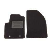 ASC tappetini auto set anteriori 2pz FORD FIESTA MK5 2003-2008 con bottoni OVALI