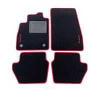 ASC tappetino tappeto tappetti auto compatibili con FORD PUMA II dal 2019 PUMA HYBRID dal 2020 tappeti auto in moquette,bordo antiscivolo,battitacco in gomma 2 loghi ricamati