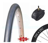 ASC Vancom Pneumatico Bici Da Corsa Strada 700 x 25C Tubolare Con Camera Presta