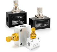 ASC100-06 Valvola a farfalla del for RE-06/08/10/15 - Regolatore di controllo del flusso pneumatico for sistemi di compresso, 1 pz(ASC300-15)