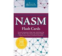 Ascencia Test Prep NASM Personal Training Book of Flash Cards (Tascabile)