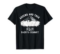 Ascend And Trek Fuji Sacred Summit - Design per Escursioni Maglietta
