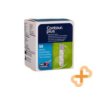 ASCENSIA CONTOUR PLUS Strisce Per Test Di Glucosio Del Sangue 50 Pz.