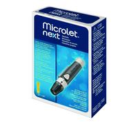 Ascensia Diabetes Care DISPOSITIVO PUNGIDITO AUTOMATICO MICROLET NEXT CON 5 LANCETTE COLORATE MICROLET RIVESTIMENTO IN SILICONE PER PRELIEVO SANGUE CAPILLARE