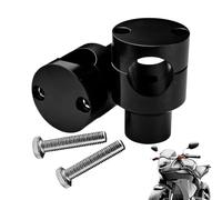 Ascensore per manubrio moto - Estensione barra regolabile, kit di sollevamento | Supporto in alluminio per incrociatori sportivi, bici da strada, moto fuoristrada, scooter, moto fuoristrada, controllo