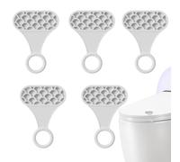 Ascensore sedile WC, Ascensore maniglia coperchio WC | Strumento per sollevare il coperchio del water da 5 pezzi - Ascensore del coperchio del sedile del water autoadesivo, evita di toccare il