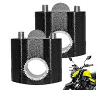 Ascensori per manubrio della bicicletta, sostituzione regolabile in altezza, morsetto di montaggio per ascensore manubrio, regalo per motociclisti guida su strada città e montagna