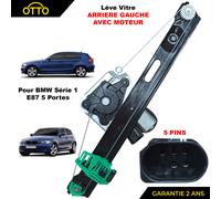 Ascensori Vetro Elettrico Posteriore Sinistro Per BMW Serie 1 E87=51357138467