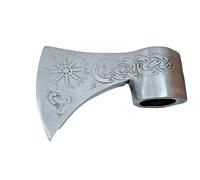 Ascia da battaglia vichinga in acciaio ad alto tenore di carbonio forgiata a ...