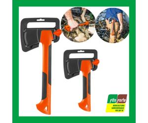 ASCIA DA TAGLIO STOCKER CON CUSTODIA 600-700 G PICOZZINO ACCETTA ACCIAIO LEGGERA