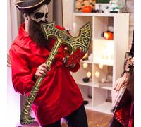 Ascia di Halloween, Ascia Finta, Oggetti di Scena per Scherzi di Halloween,