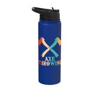 Ascia Lancio Ascia Lancio Concorso Gioco Axe Thrower Stainless Steel Insulated Water Bottle