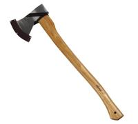 Ascia Spaccalegna, Accetta Spaccalegna a mano in legno Hickory. Conforme alla normativa tedesca DIN 5131 e TÜV/GS. Modello X-UW12. Peso totale: 1,65 kg. Peso Testa: 1,25 kg.