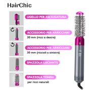 ASCIUGA CAPELLI PIASTRA LISCIANTE PHONE 5 IN 1 ARRICCIA LISCIA STIRA RICCI