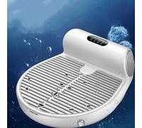 Asciuga Corpo Asciugacapelli per tutto il corpo da bagno per doccia, doccia ad aria da 1350 W, riscaldatore a ioni negativi, termostato intelligente impermeabile, touch screen per i piedi