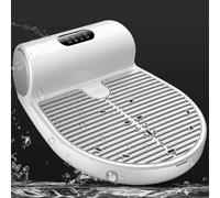 Asciuga Corpo Asciugatrice per tutto il corpo, per il bagno dopo la doccia, per la cura dei piedi, con pannello touch, 1350 W, impermeabile, con ioni negativi, per la casa