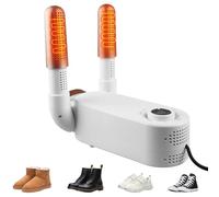 Asciuga Guantoni da Boxe: Asciuga Scarpe Elettrico, Asciugascarpe con Timer Intelligente Design Pieghevole, Asciugatura Rapida per Scarpe da Calcio, Guantoni da Boxe, Scarponi da Sci