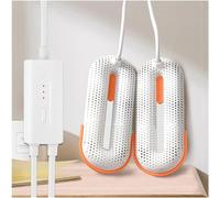 Asciuga Scarpe Elettrico, Asciuga Scarpe for Scarpe da Ginnastica, Asciuga Scarponi da Calcio, Aria Calda a 360° con Lunghezza Regolabile 3 Modalità Timer, Asciuga Scarponi Asciuga Scarpe for Cappelli